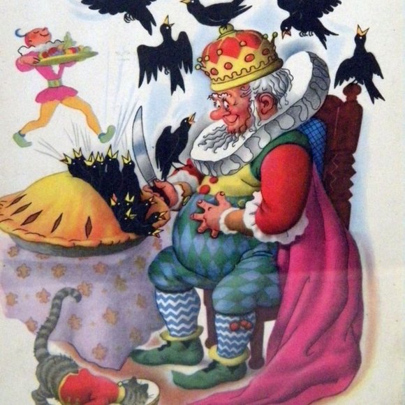 Sing a Song of Sixpence Blackbirds Baked in a Pie - Picture 2 of 6